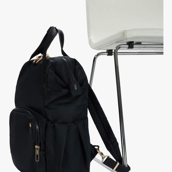 Pacsafe Black Modern Backpack with Durable Design - Picture 10 of 11
